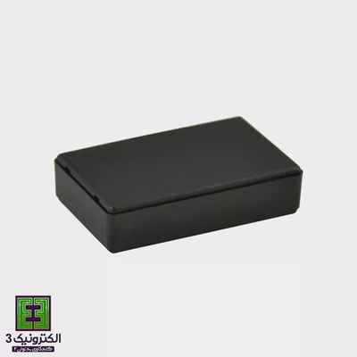 جعبه پلاستیکی مشکی مدل BMD-A سایز 92x59x23mm