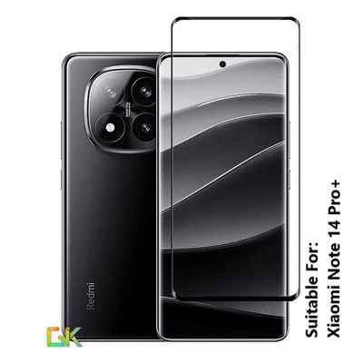 گلس فول چسب شیائومی Xiaomi Note 14 Pro Plus Full Glue Premium Glass