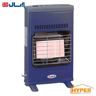 بخاری گازی آبسال 437B آبی با جرقه زن الکترونیکی