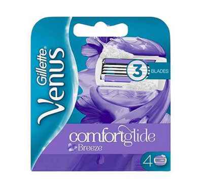 تیغ یدک ژیلت مدل Venus Comfort Glide Breeze بسته ‏4 عددی