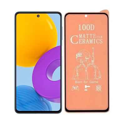 گلس سرامیکی مات گوشی Samsung Galaxy M52 Matte Ceramic Glass 9D