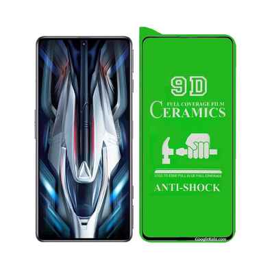 گلس سرامیکی شفاف شیائومی K50 Gaming Clear Ceramic Glass 9D