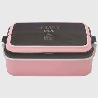 ظرف غذا پلاستیکی یک طبقه مستطیلی کارا مدل LUNCH BOX