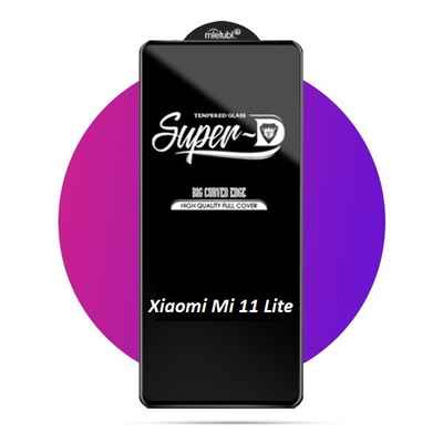 گلس فول صفحه نمایش شیائومی Xiaomi Mi 11 Lite Super-D Glass