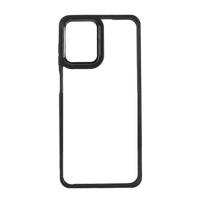 گارد دور سیلیکونی پشت شفاف برلیا Galaxy M33 Clear Metal Case