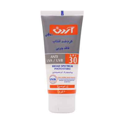 کرم ضد آفتاب مردانه آردن SPF30 فاقد چربی ۶۰ گرم