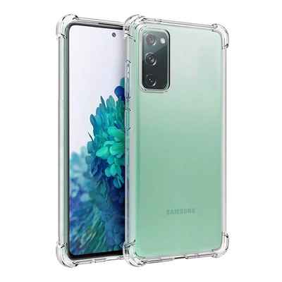 گارد شفاف محافظ لنز دار Galaxy S20 FE Case Cover Transparent