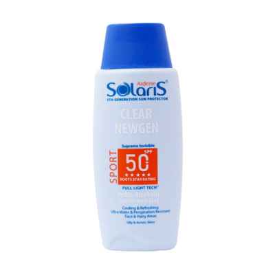 ژل ضد آفتاب SPF50 اسپرت کلیر نیوژن سولاریس آردن 100 میلی لیتر