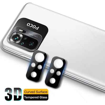 گلس لنز فول پوکو Poco M5S Ultimate Premium 3D Lens Glass