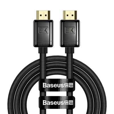 کابل اچ‌دی‌ام‌آی 1m 8k بیسوس Baseus HDMI 8K to HDMI 8K Cable WKGQ000001