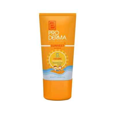 کرم ضد آفتاب کودکان SPF35 پرودرما 40 میلی لیتر