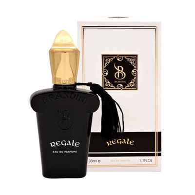 عطر جیبی زنانه و مردانه برندینی مدل Regale حجم 33 میلی لیتر