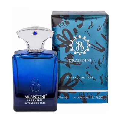 عطر جیبی مردانه برندینی مدل Interlude Iris حجم 33 میلی لیتر