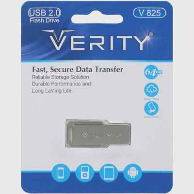 فلش مموری 64 گیگابایت وریتی مدل VERITY USB2.0