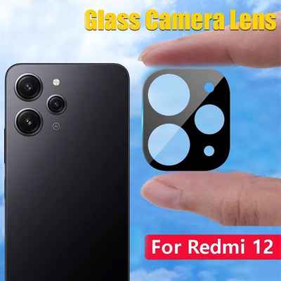 گلس لنز شیشه ای فول شیائومی Xiaomi Redmi 12 3D Premium Lens Glass