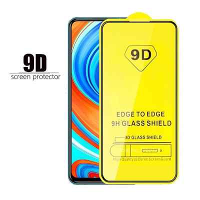 محافظ صفحه نمایش شیشه ای Redmi Note 9 Pro Full 9D Glass