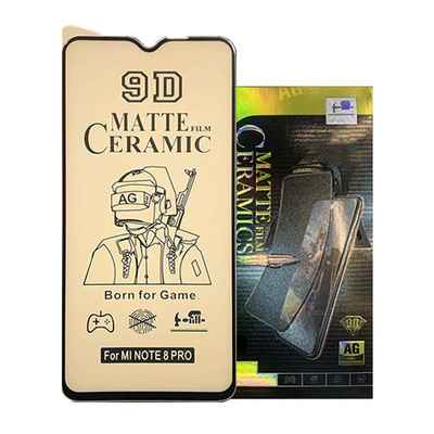 محافظ سرامیکی مات شیائومی Note 8 Pro Cramic Matte Gaming