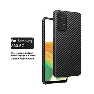 گارد فیبر کربنی سامسونگ Galaxy A33 Berlia Skin Fiber Carbon Case