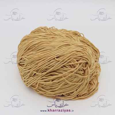 نخ مکرومه سه سوزن طلایی کلاسیک (مکرومه 3 سوزن -کیلویی)