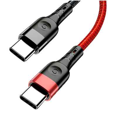 کابل تایپ سی به تایپ سی اکستروم 1.2 متر Axtrom Cable ACB90CC Type C to Type C 90 W 1.2m