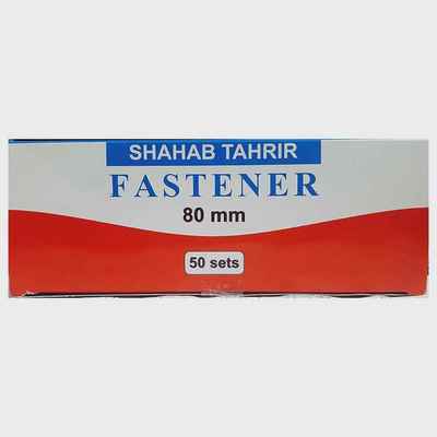 فنر پوشه (گیره پوشه) شهاب تحریر بسته 50 عددی مدل شیطونک فلزی