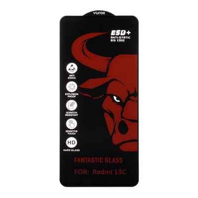 گلس آنتی استاتیک شیائومی Redmi 13C Vurox Anti Static ESD+ Glass