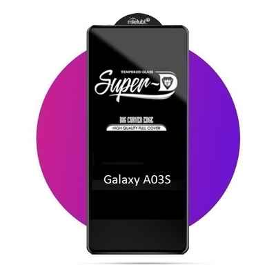 گلس فول صفحه نمایش گوشی Samsung Galaxy A03S Super-D Glass