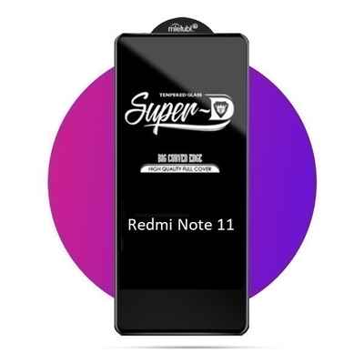 گلس فول صفحه نمایش شیائومی Xiaomi Redmi Note 11/11S Super-D Glass