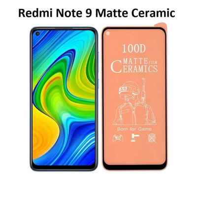 محافظ سرامیکی مات صفحه نمایش Xiaomi Note 9 Ceramic Matte Film