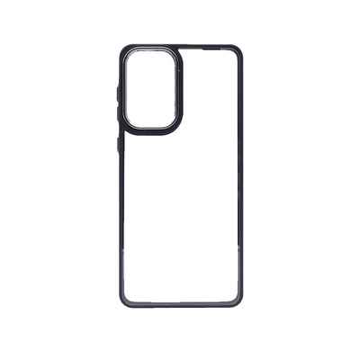 گارد دور سیلیکونی پشت شفاف برلیا متال Galaxy S23 Clear Metal Case