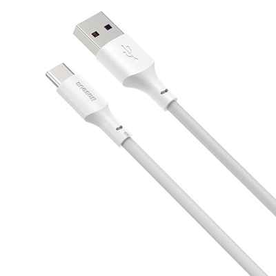 پک دوتایی کابل تایپ سی بیسوس Baseus Simple Wisdom Data Cable Kit USB to Type-C 5A 2PCS 1.5m TZCATZJ-02