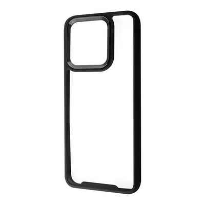 گارد دور سیلیکونی پشت شفاف برلیا Xiaomi Redmi 10C Clear Metal Case