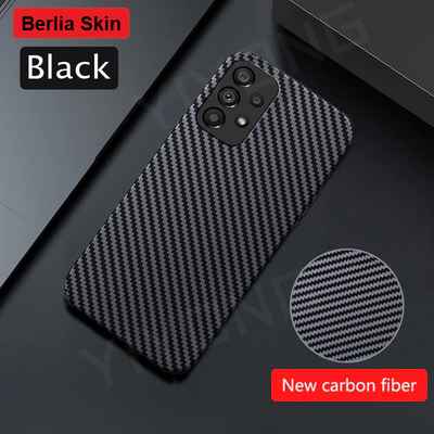 گارد فیبر کربنی سامسونگ Galaxy A53 Berlia Skin Fiber Carbon Case