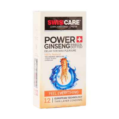 کاندوم سوئیس کر مدل Power Ginseng