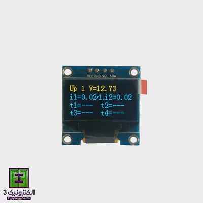 نمایشگر OLED 0.96 I2C دو رنگ