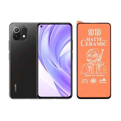 گلس سرامیکی مات شیائومی Xiaomi Mi 11 Lite Matte Ceramic Glass 9D