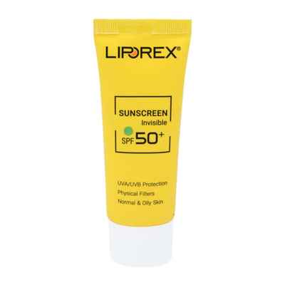 کرم ضد آفتاب SPF50 پوست نرمال و چرب لیپورکس 40 میلی لیتر