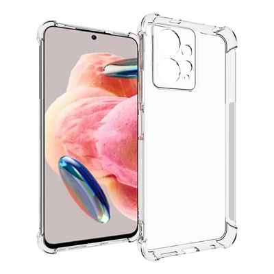 گارد شفاف محافظ لنز‌دار شیائومی Redmi Note 12 4G Transparent Clear Case