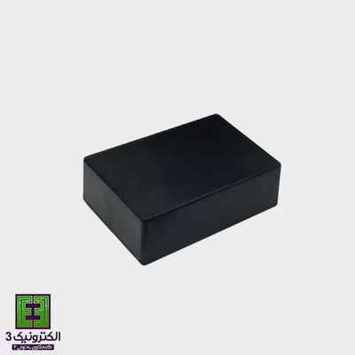 جعبه پلاستیکی مشکی مدل BMD-A سایز 121x81x40mm