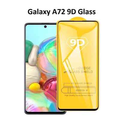 گلس صفحه نمایش Galaxy A72 9D Glass Protector